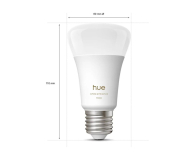 Philips Hue Inteligentna żarówka White Ambiance A60 E27 - 1100lm (2szt.) - 1490233 - zdjęcie 4